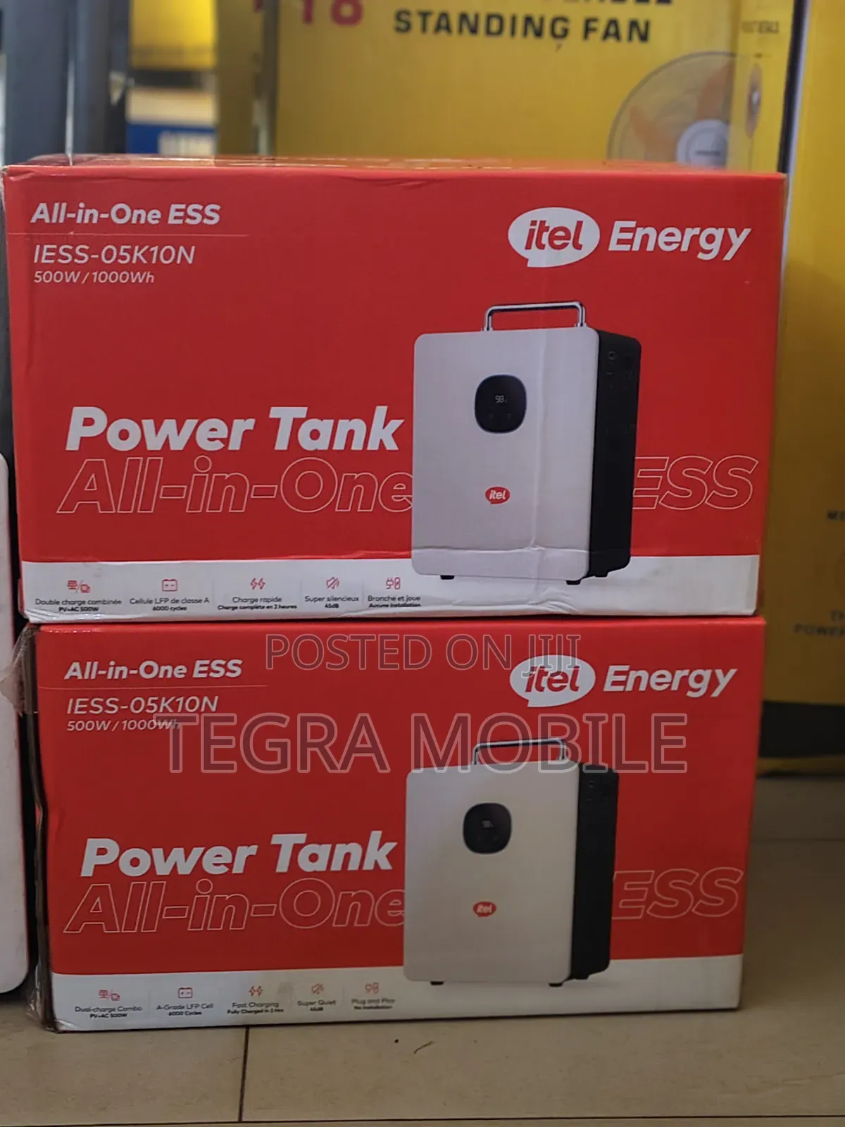 500w/1kwh Itel Power Tank
