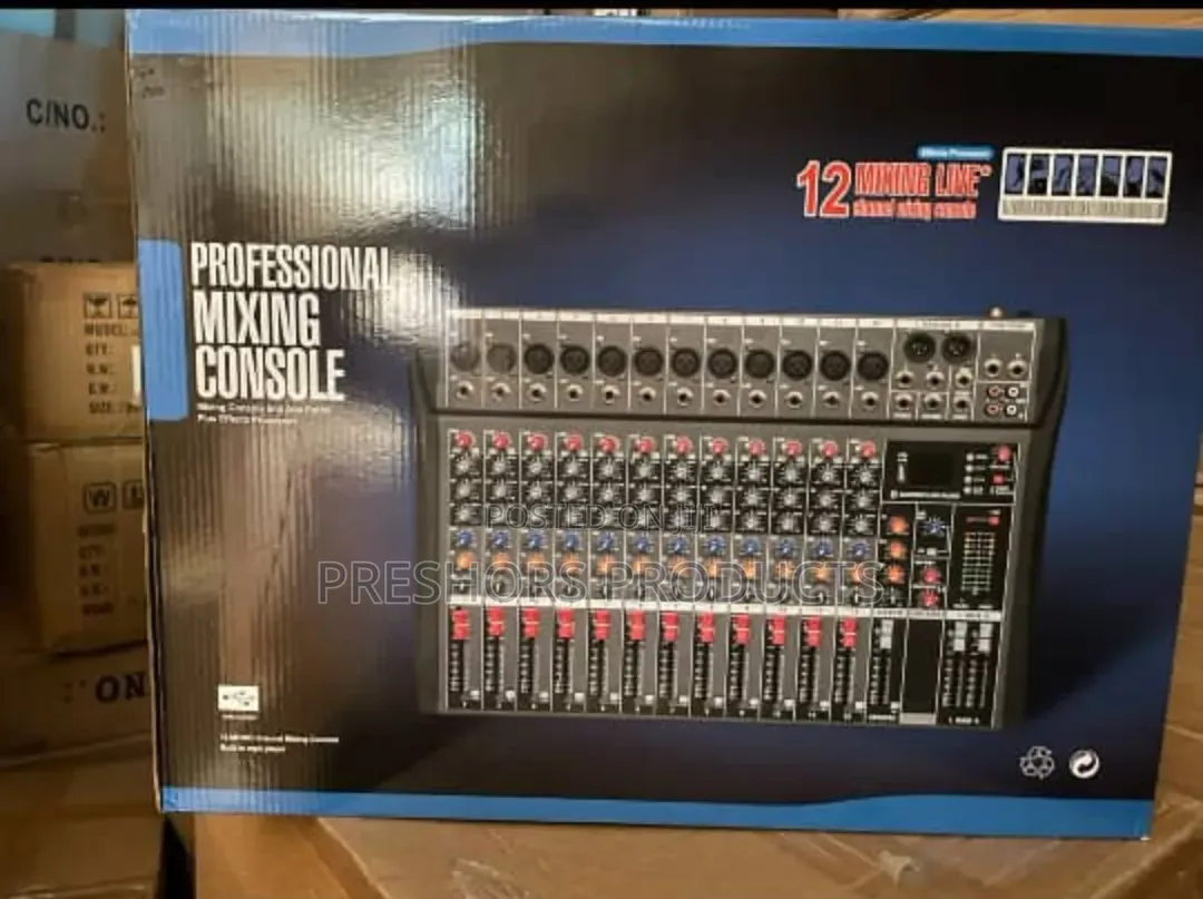12 Channels Yamaha Console Mixer