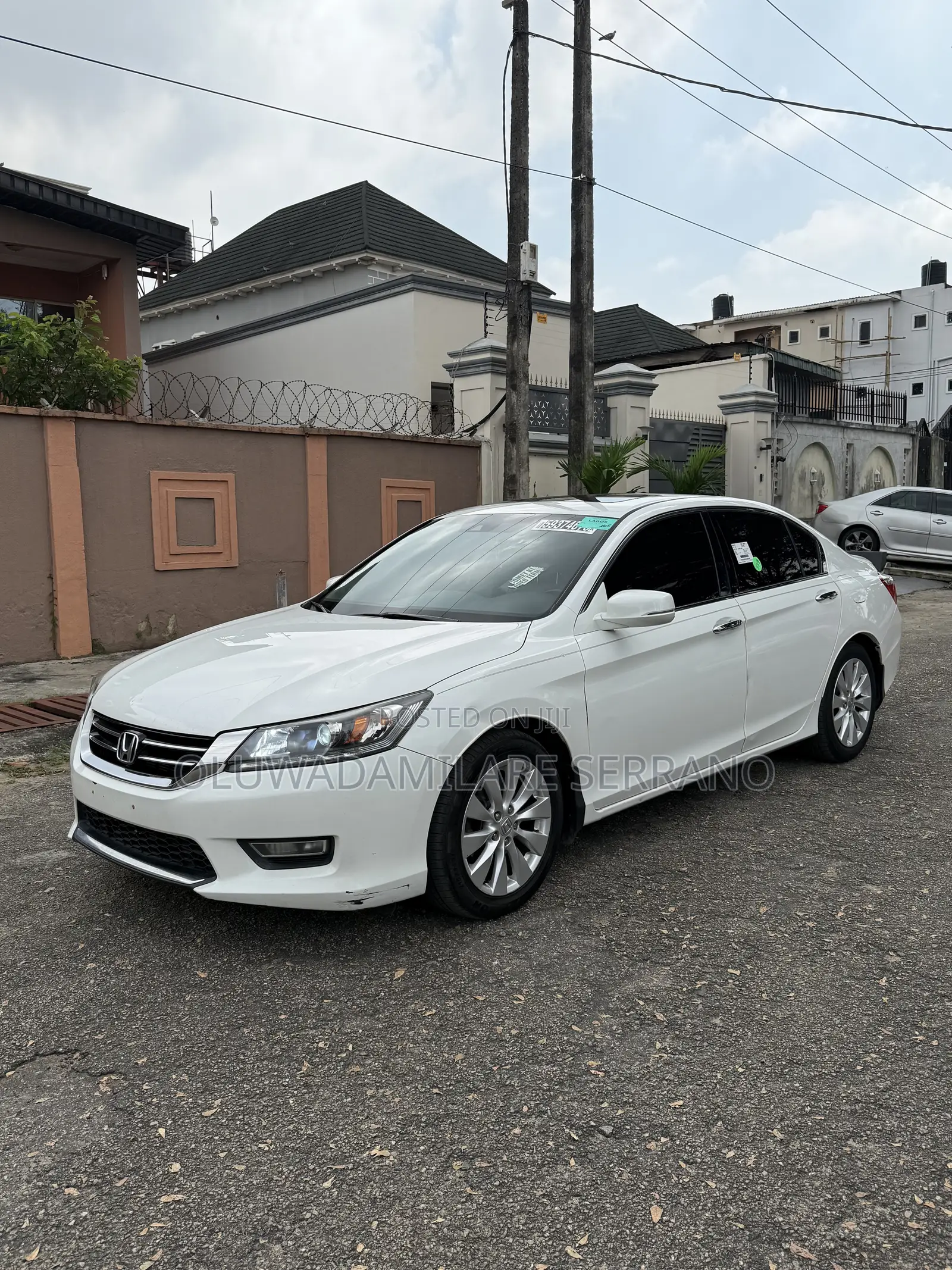 Honda Accord EX-L V-6 4dr Sedan FWD (3.5L 6cyl 6A) 2013 White