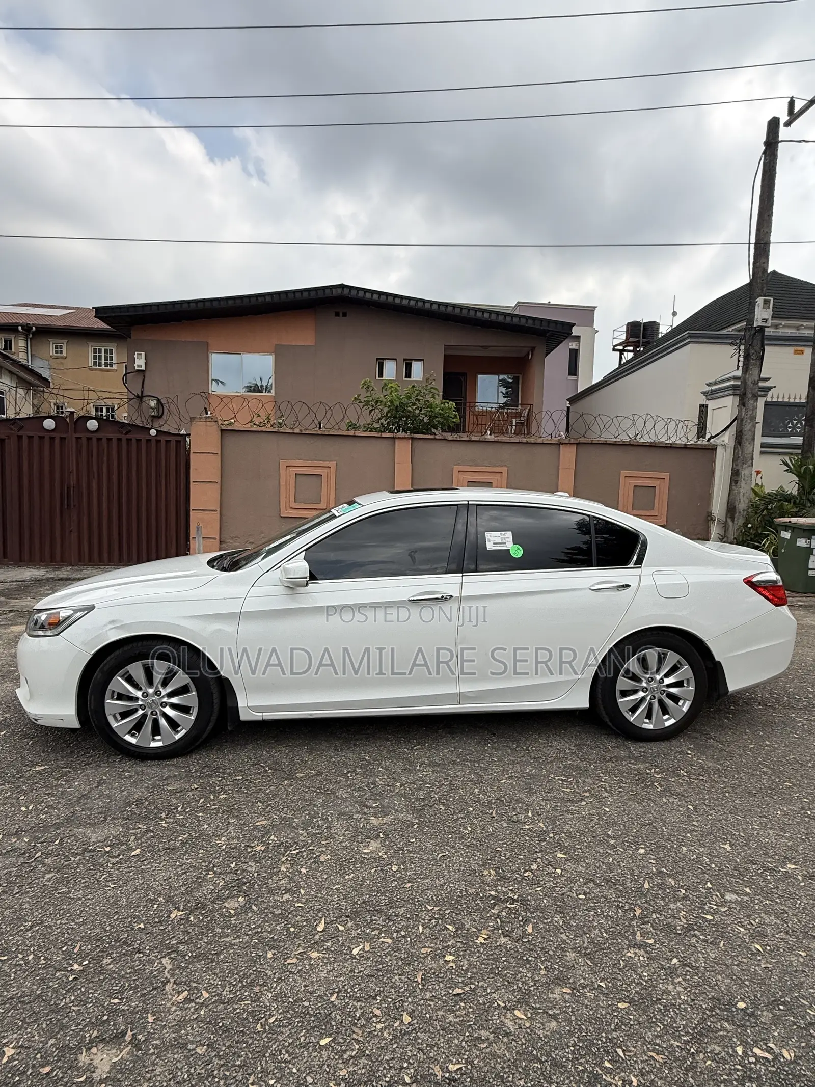 Honda Accord EX-L V-6 4dr Sedan FWD (3.5L 6cyl 6A) 2013 White