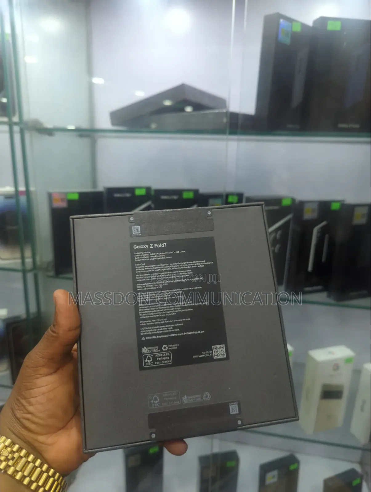 New Samsung Galaxy Z Fold7 1 TB Black