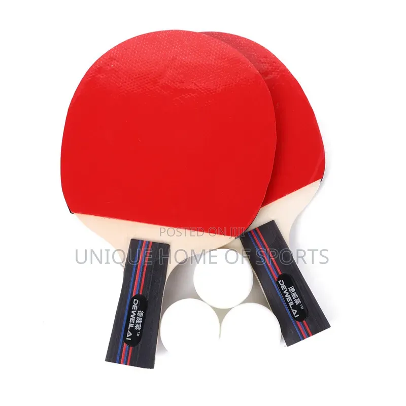 Table Tennis Racket Set With Balls and Carrying Bag