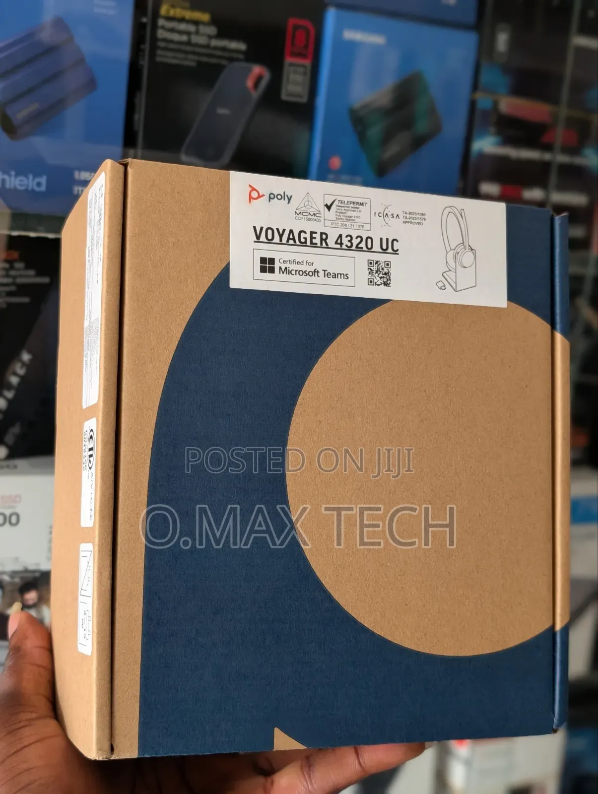 Poly Voyager 4320 UC Wireless Headphone