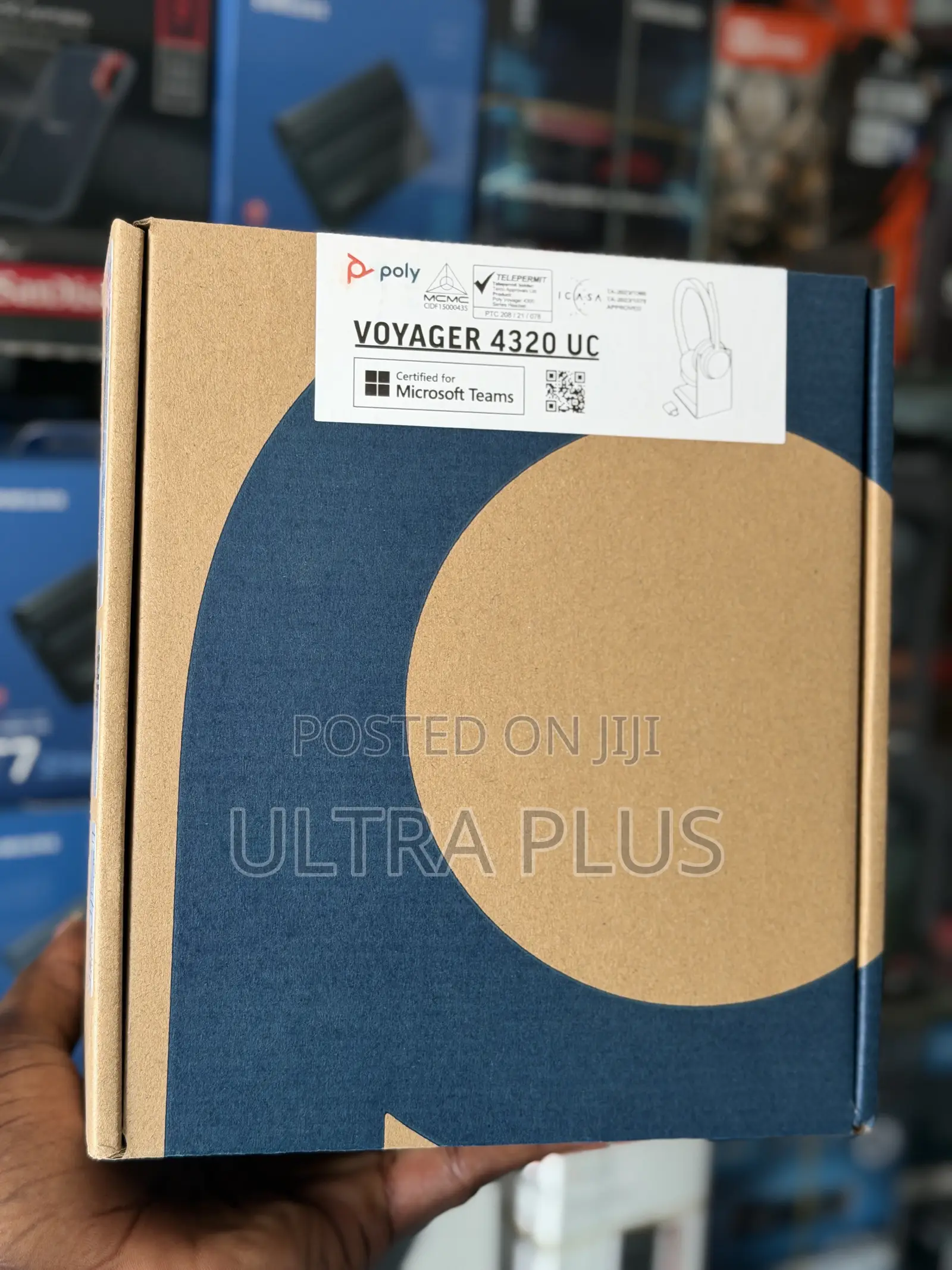 Poly Voyager 4320 UC Wireless Headphone