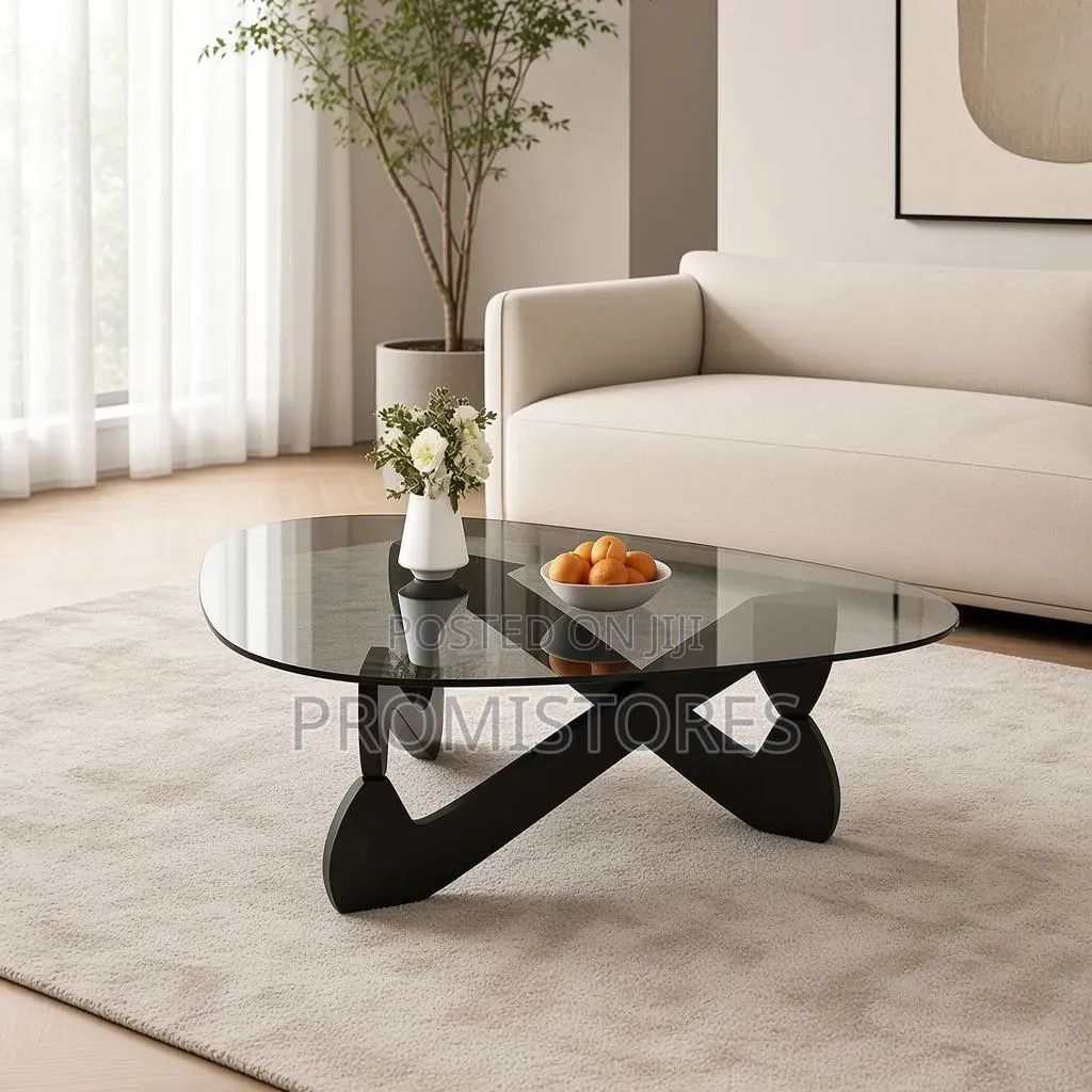 Triangle Glass Centre Table