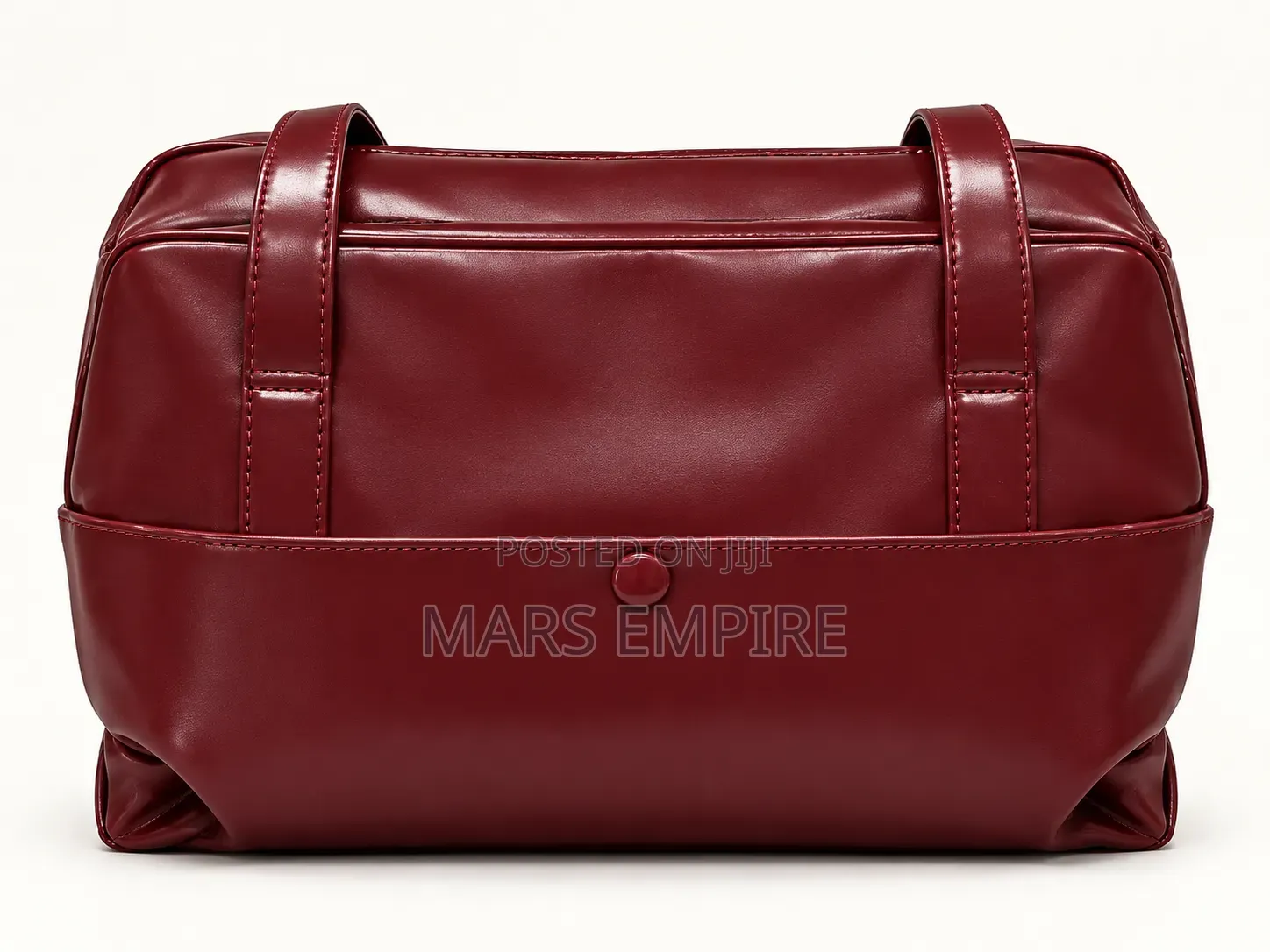 Burgundy Travel Bag - N8000 - Lugbe Abuja