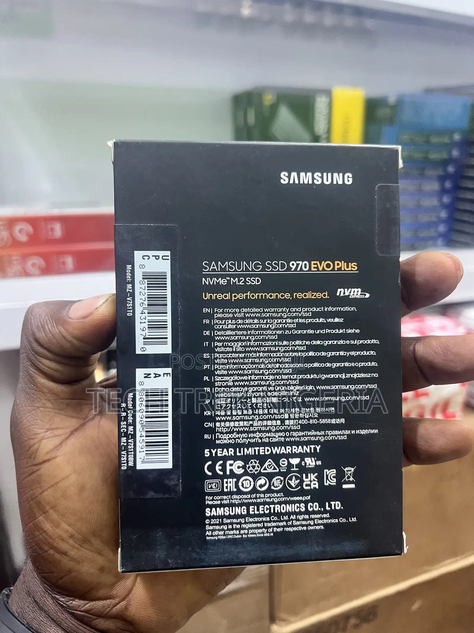 Samsung 970 EVO Plus NVMe SSD 1TB — Ultra-Fast Storage!