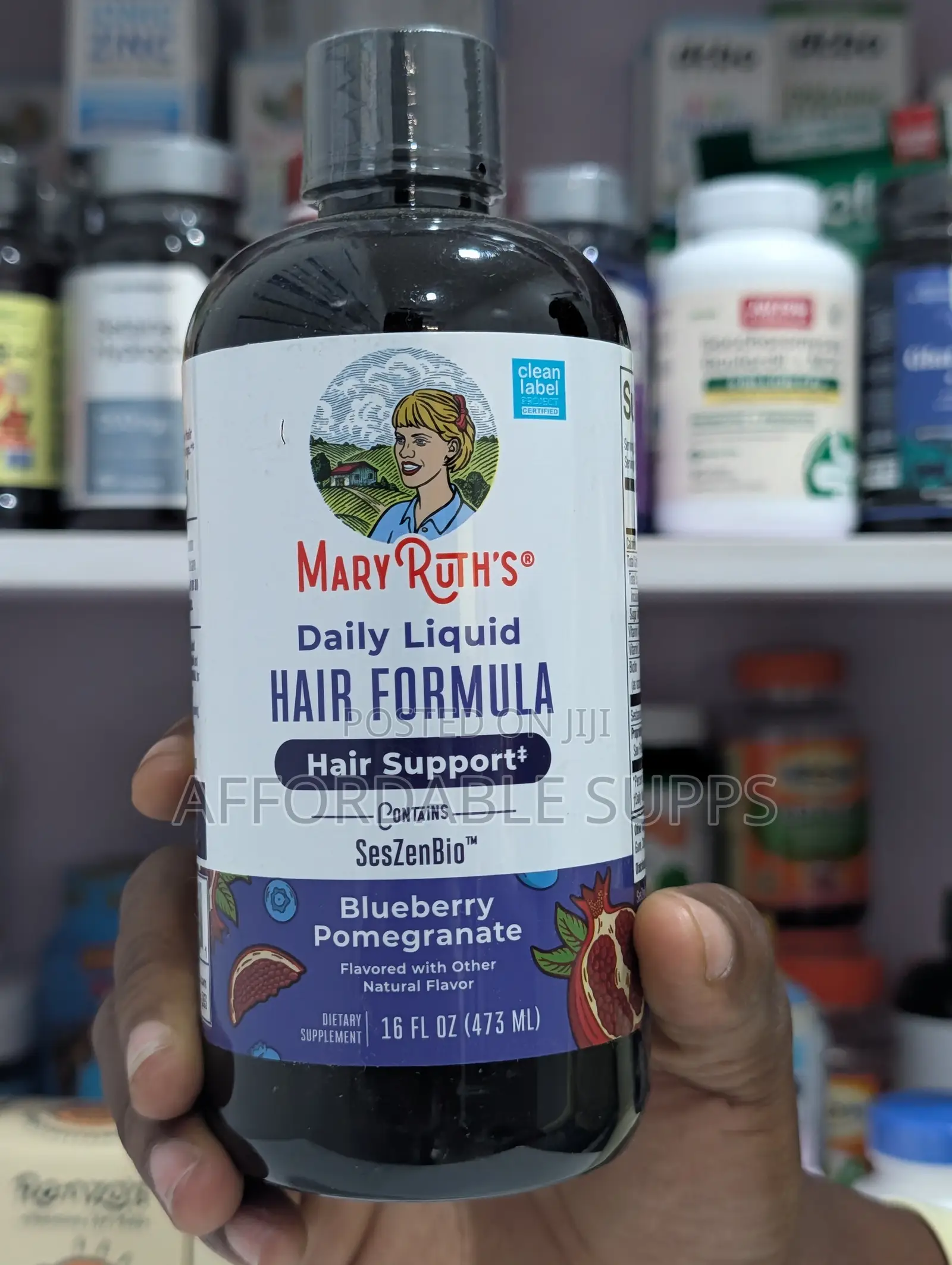 MaryRuth's Daily Liquid Hair Formula 16oz – Hair & Skin Support