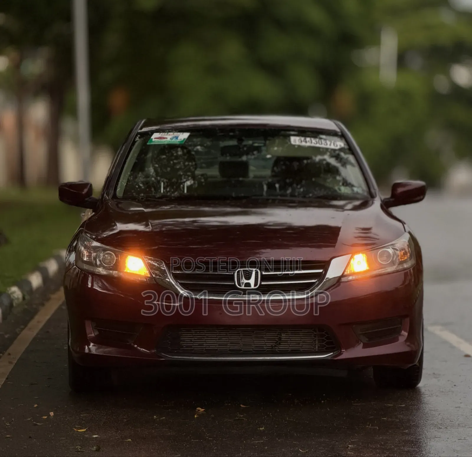 Honda Accord 2015 Burgundy
