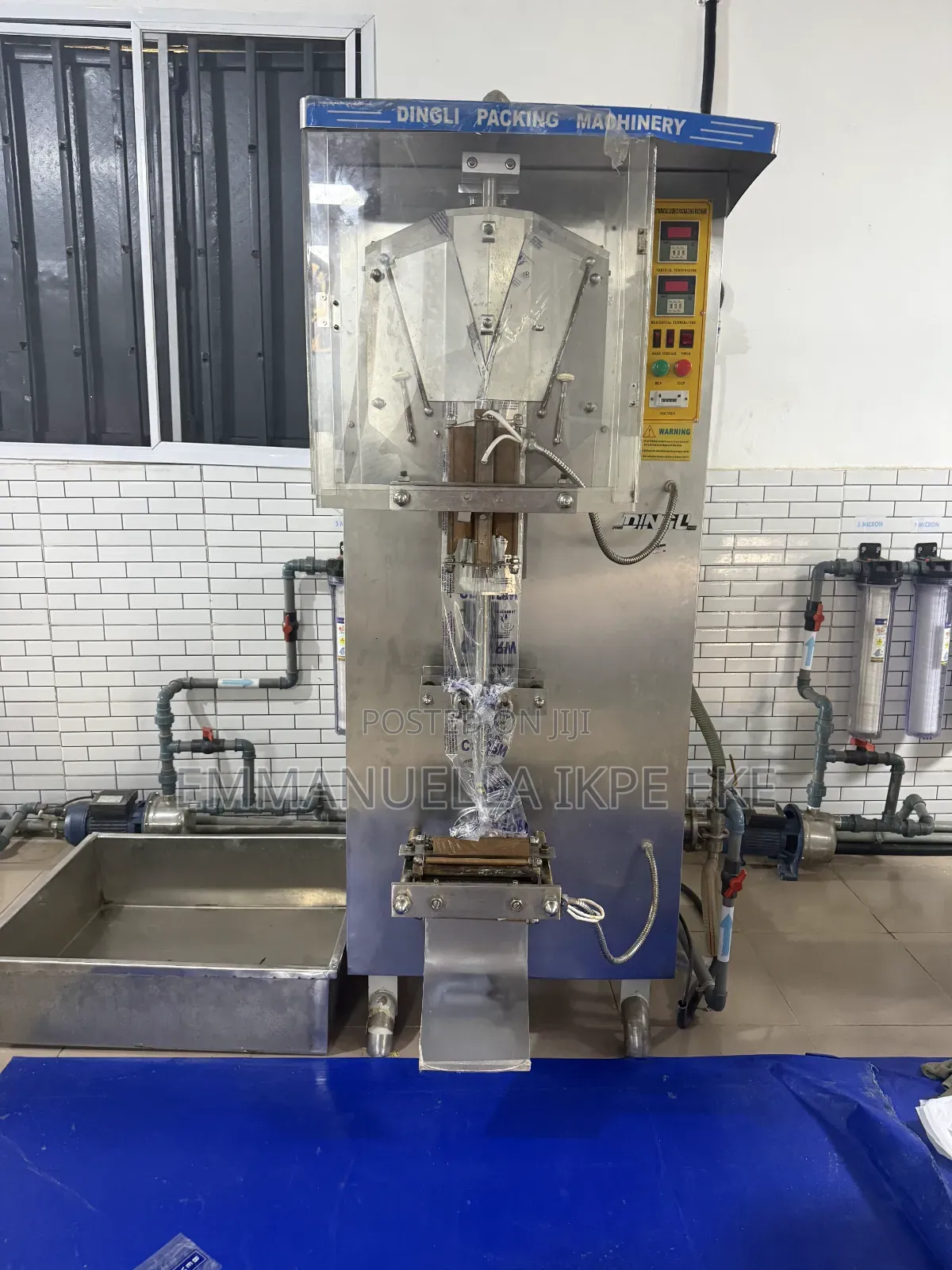 Pure Water Sachet Machine