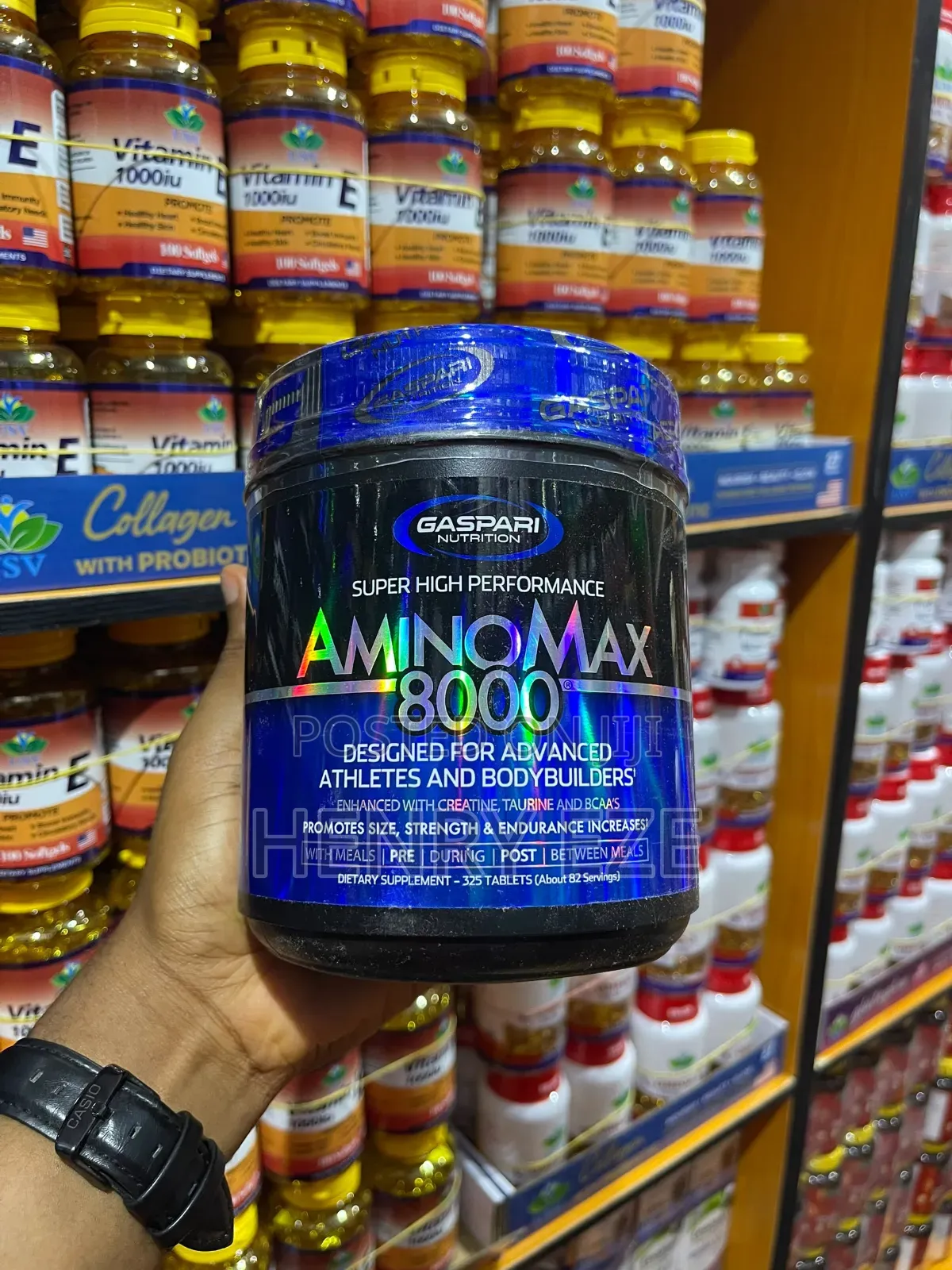 Gaspari Nutrition AminoMax 8000 – 325 Tablets