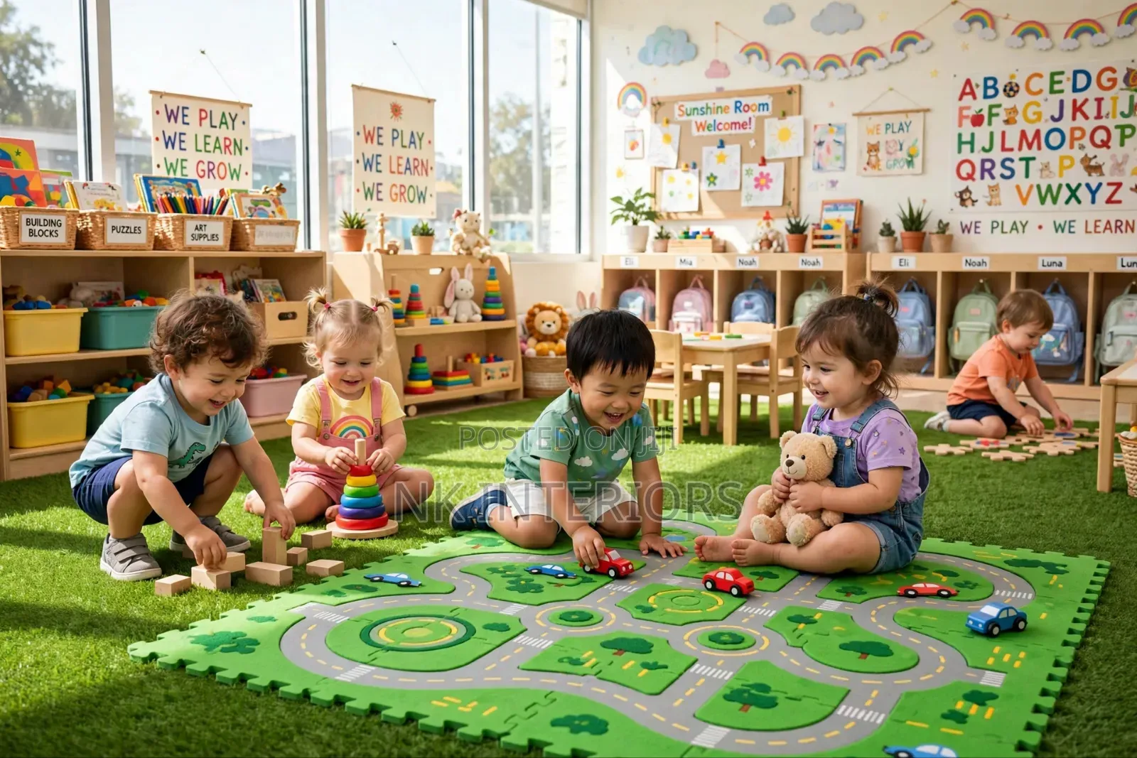 Creat a Nice Garden for Your Kids