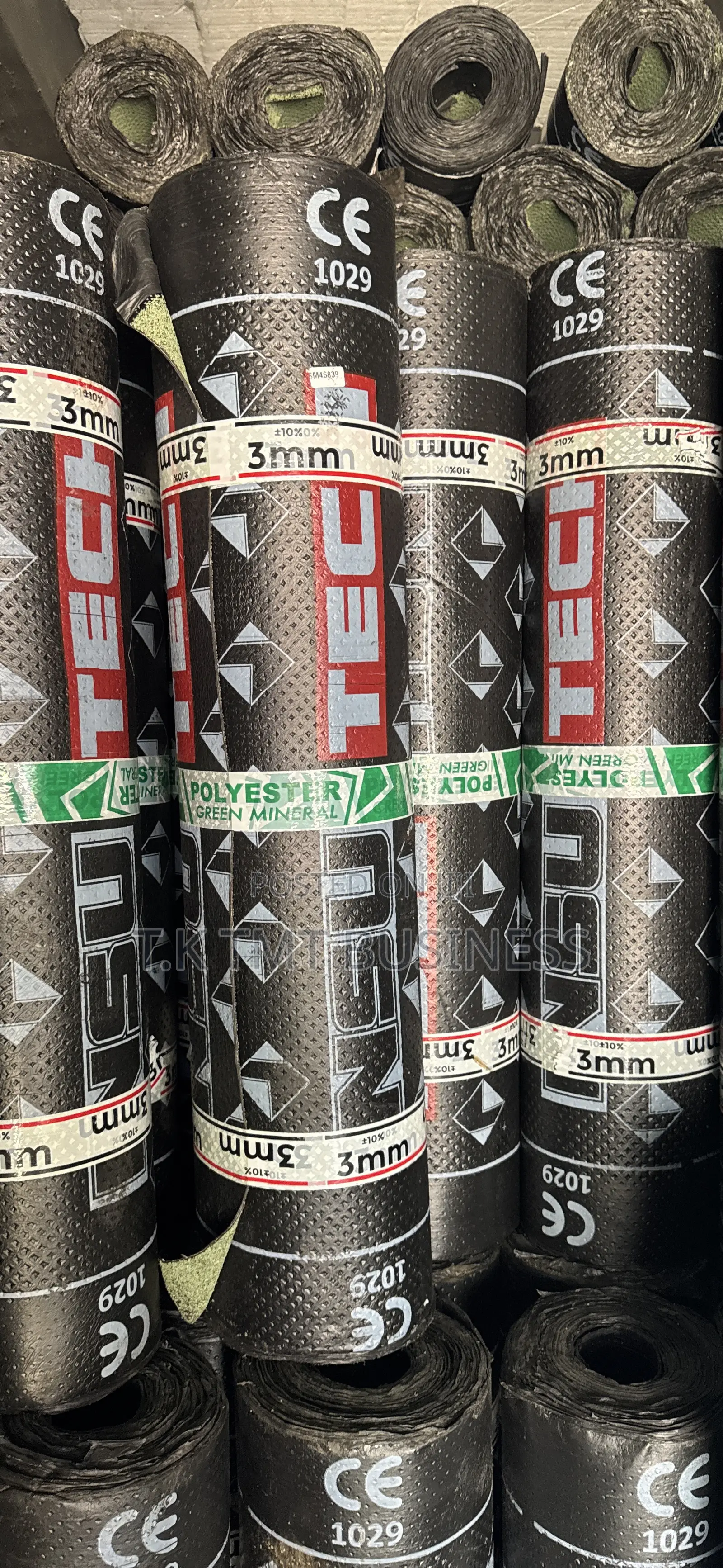 3mm Polyester Bitumen Roofing Felt / Waterproofing Membrane