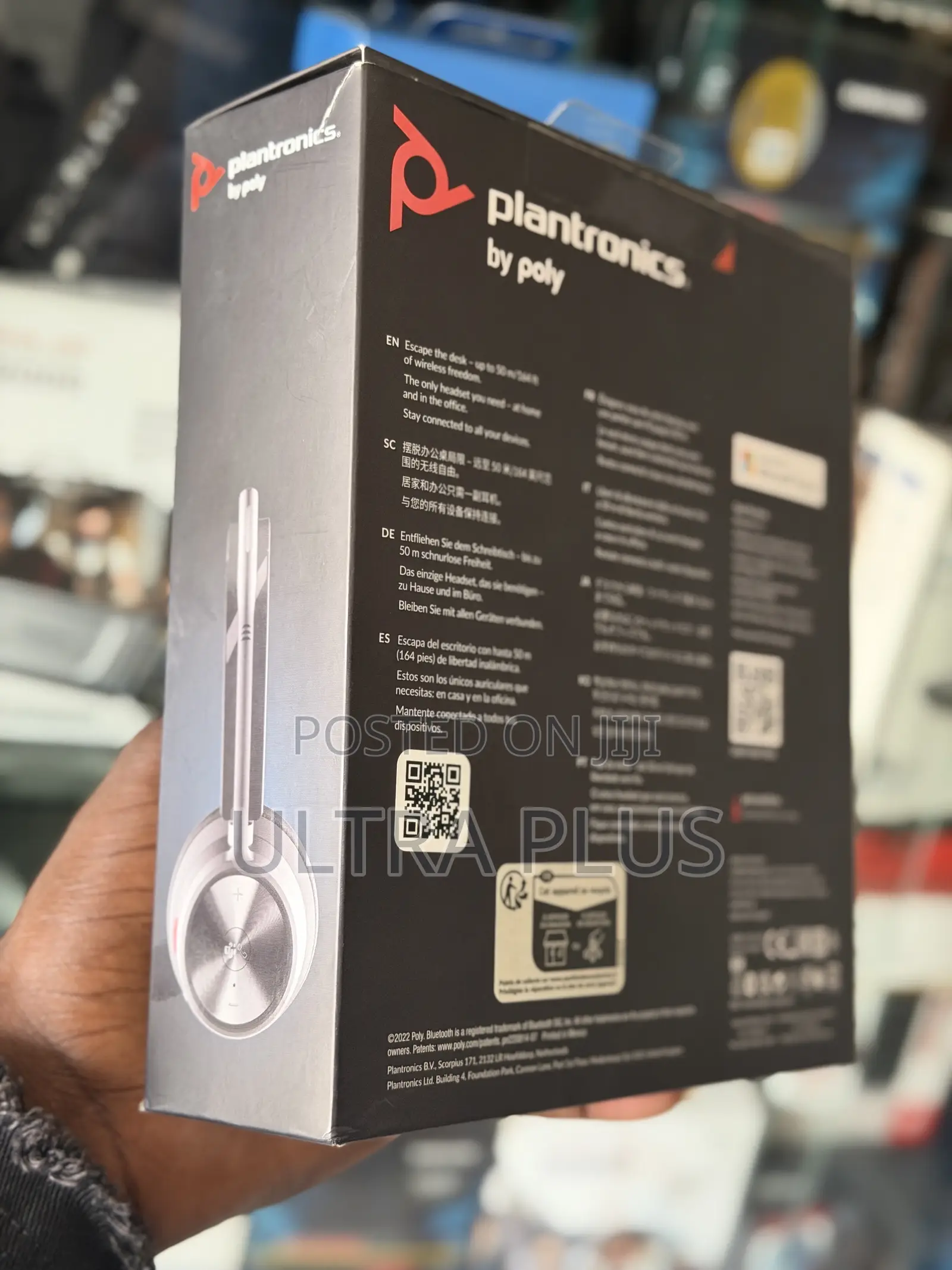 Plantronics Poly Voyager 4310 UC One-Ear Headphones