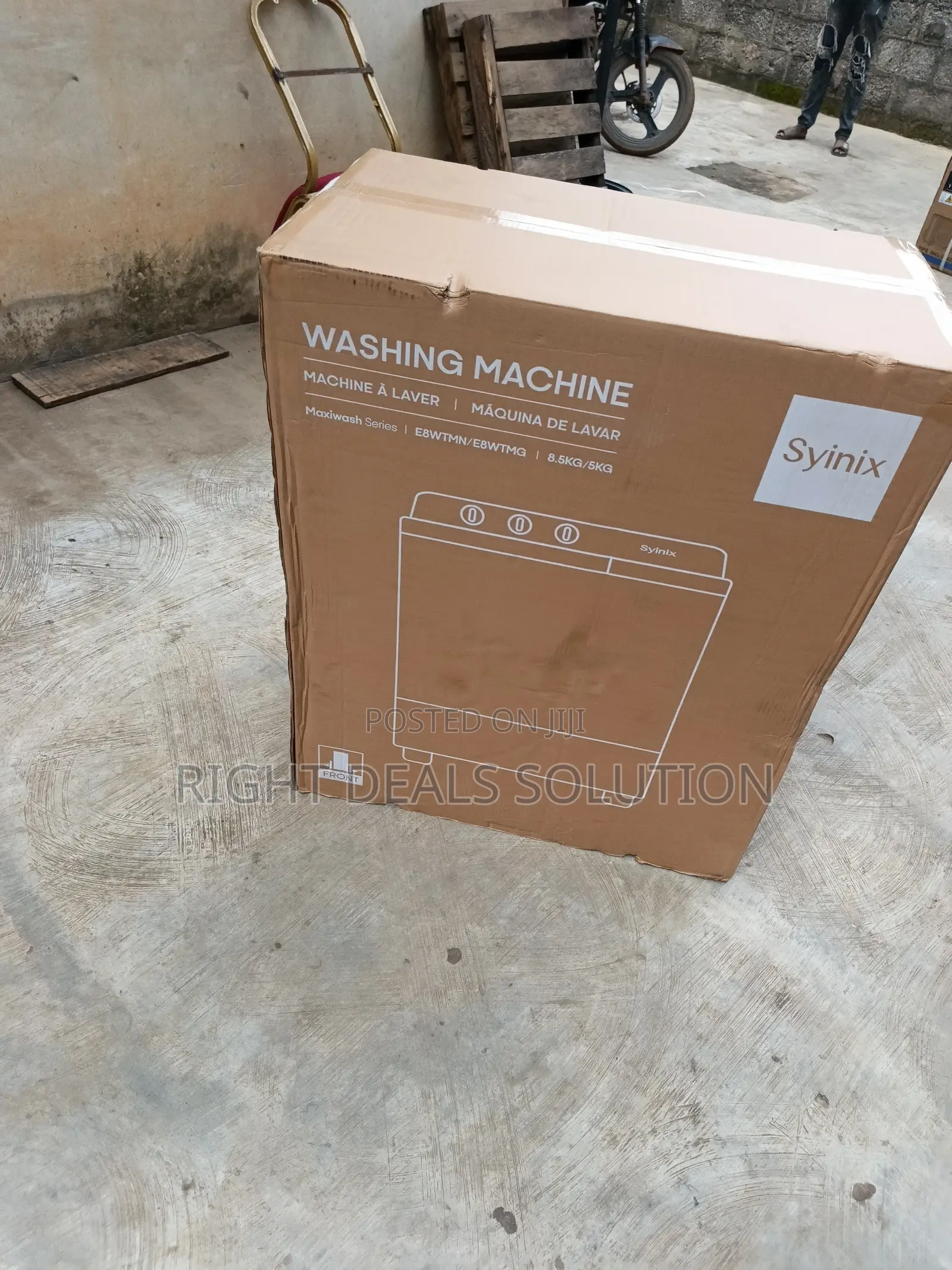 Syinix Twin Tub Washing Machine With Easy Controls