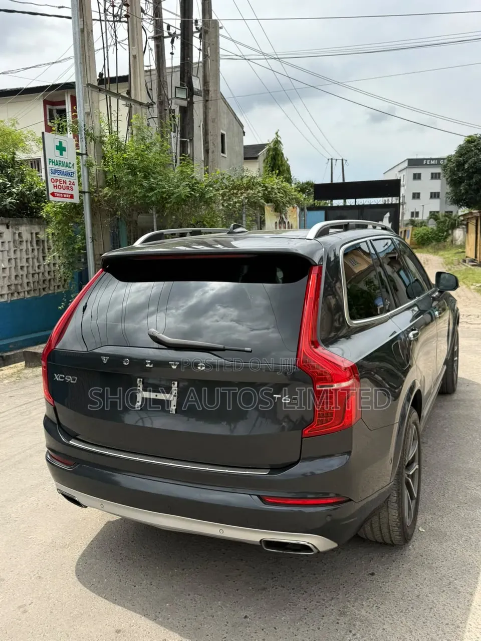 Volvo XC90 T6 First Edition AWD (2.0L 4cyl 8A) 2016 Black