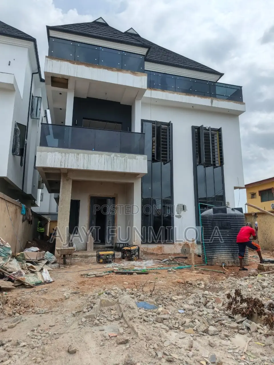 Furnished 6bdrm Duplex in Omole Phase 1 for sale