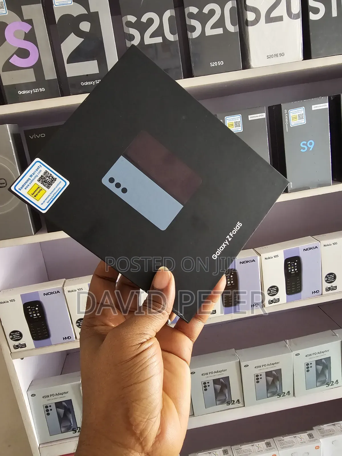 New Samsung Galaxy Z Fold 5 512 GB Blue