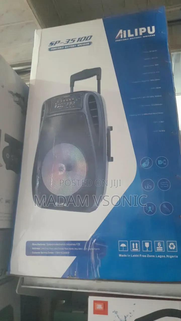 Ailipu 15" Mobile Speaker (Public Address System S
