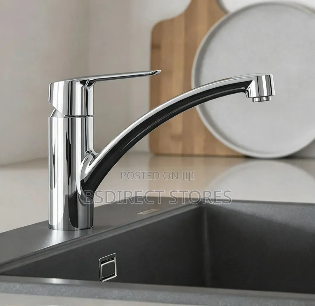 Grohe Start Chrome Contemporary Design Kitchen Monobloc SilkMove Tap