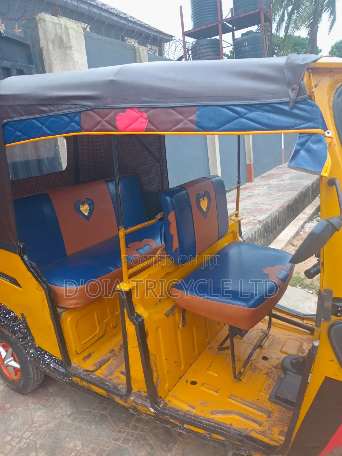 TVS King Deluxe Plus iTouch Start 2025 Yellow