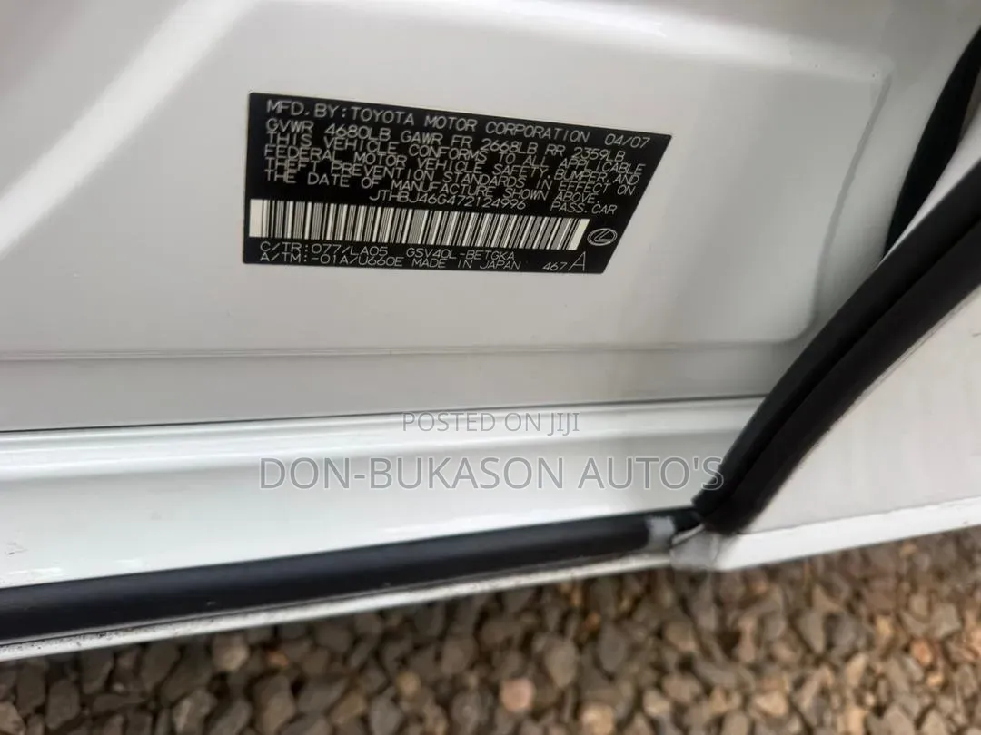 Lexus ES 350 2008 White