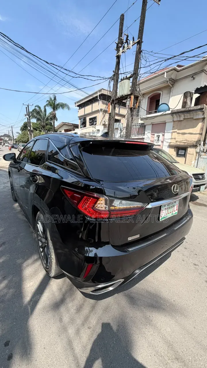 Lexus RX 350 F Sport AWD 2017 Black