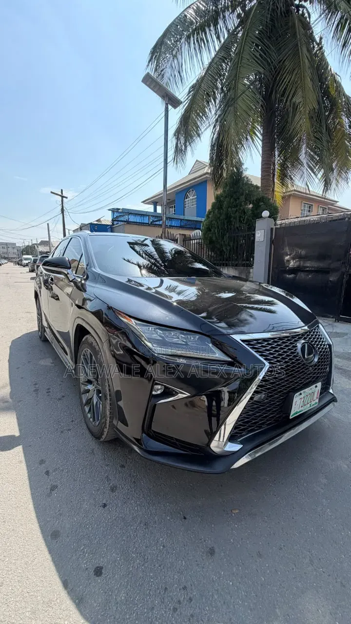 Lexus RX 350 F Sport AWD 2017 Black