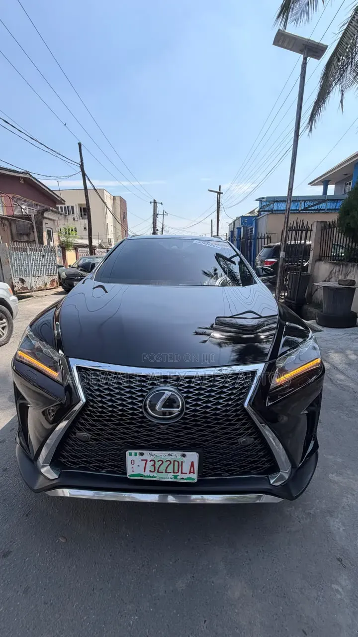 Lexus RX 350 F Sport AWD 2017 Black