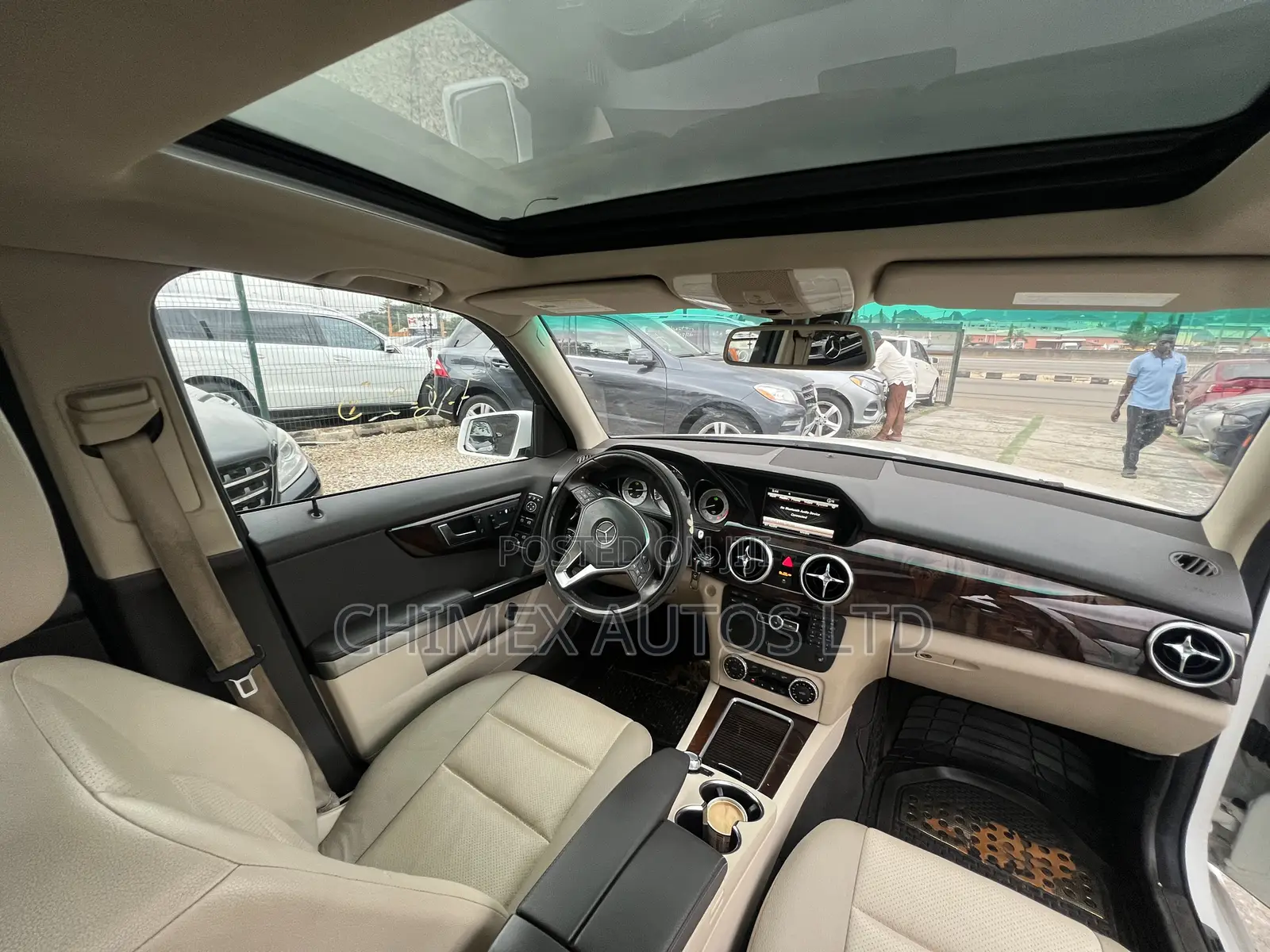 Mercedes-Benz GLK-Class 2015 White