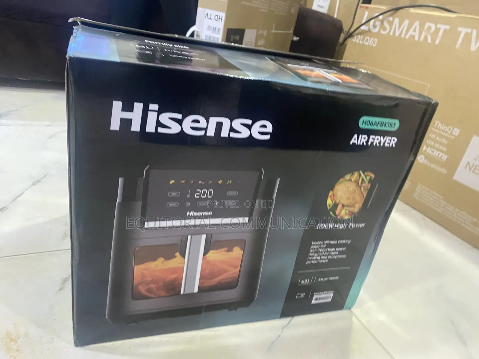 Hisense H06FBK1S3 1700W 6.3L Oil-Less Style Air Fryer