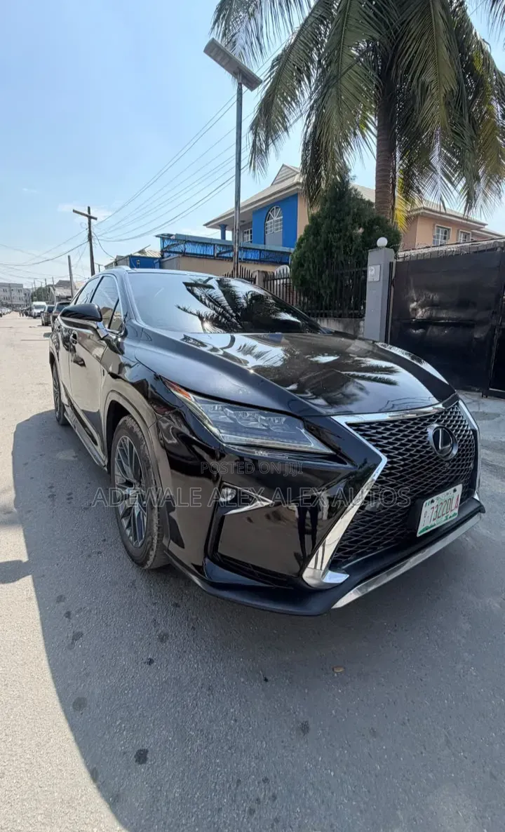 Lexus RX 350 F Sport AWD 2017 Black