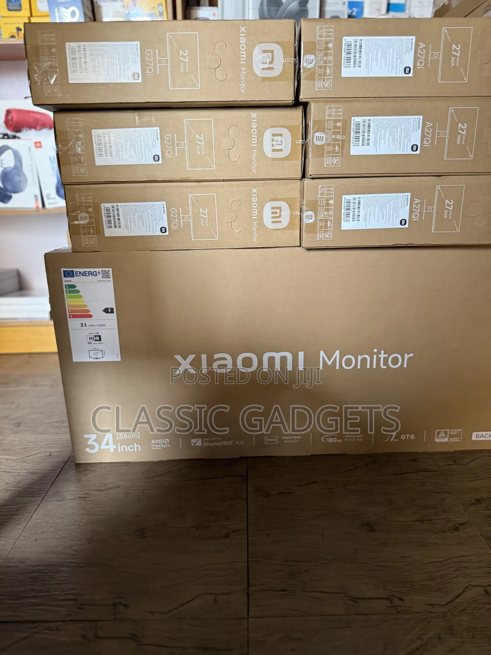 XIAOMI G34WQi 2026 34" 2K Curved Gaming Monitor, 180Hz,