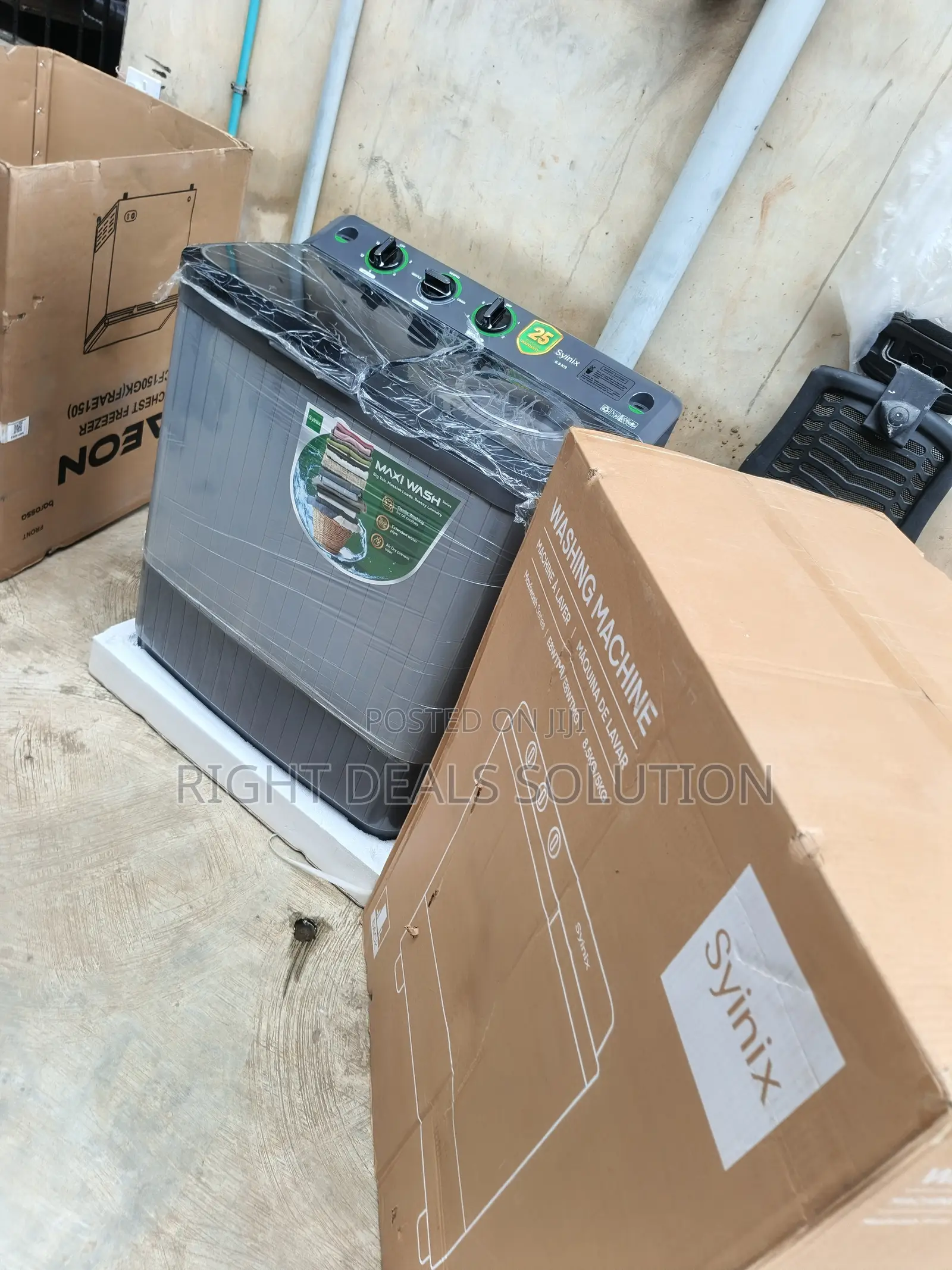 Syinix Efficient Twin Tub Washing Machine for Clothes