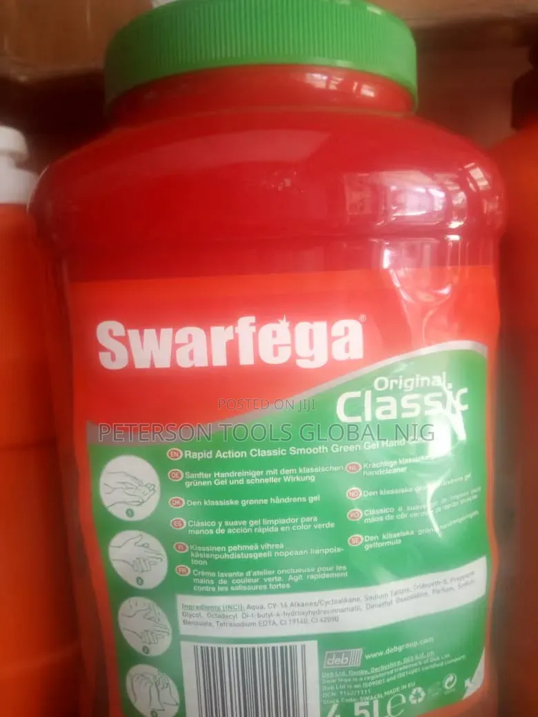 Swarfega Original Classic Hand Cleaner 4.5L Gel Hand Cleanser