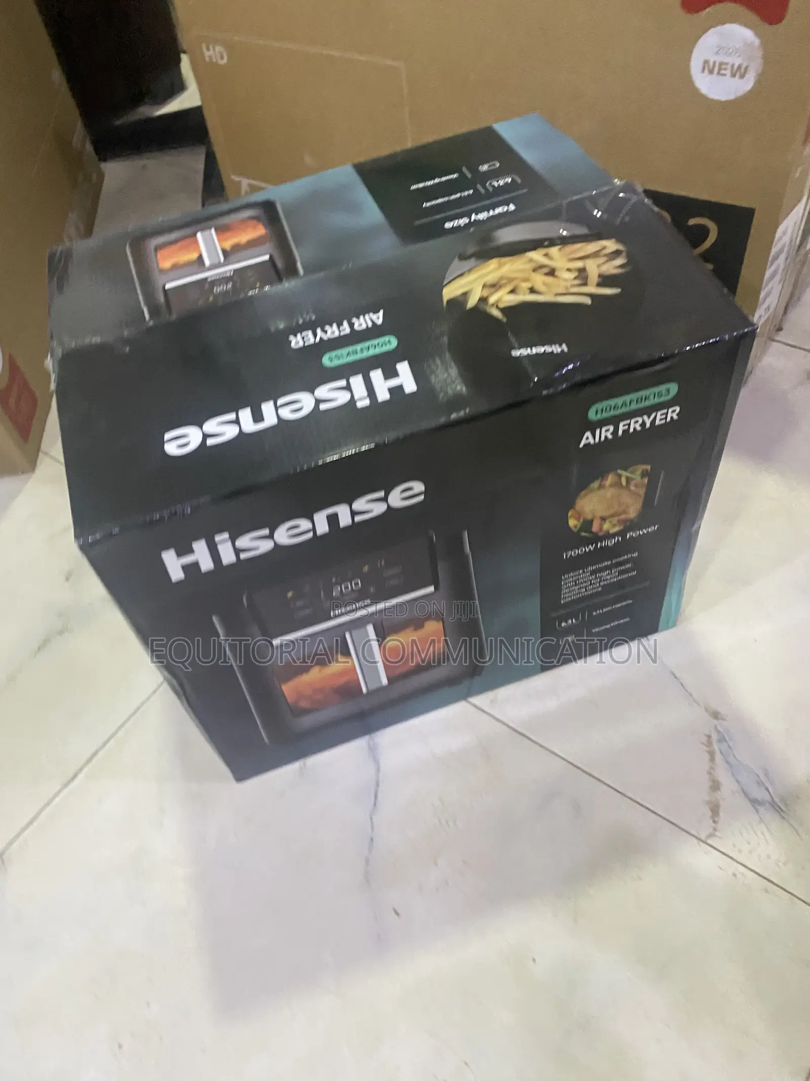 Hisense H06FBK1S3 6.3L 1700W Family Size Air Fryer