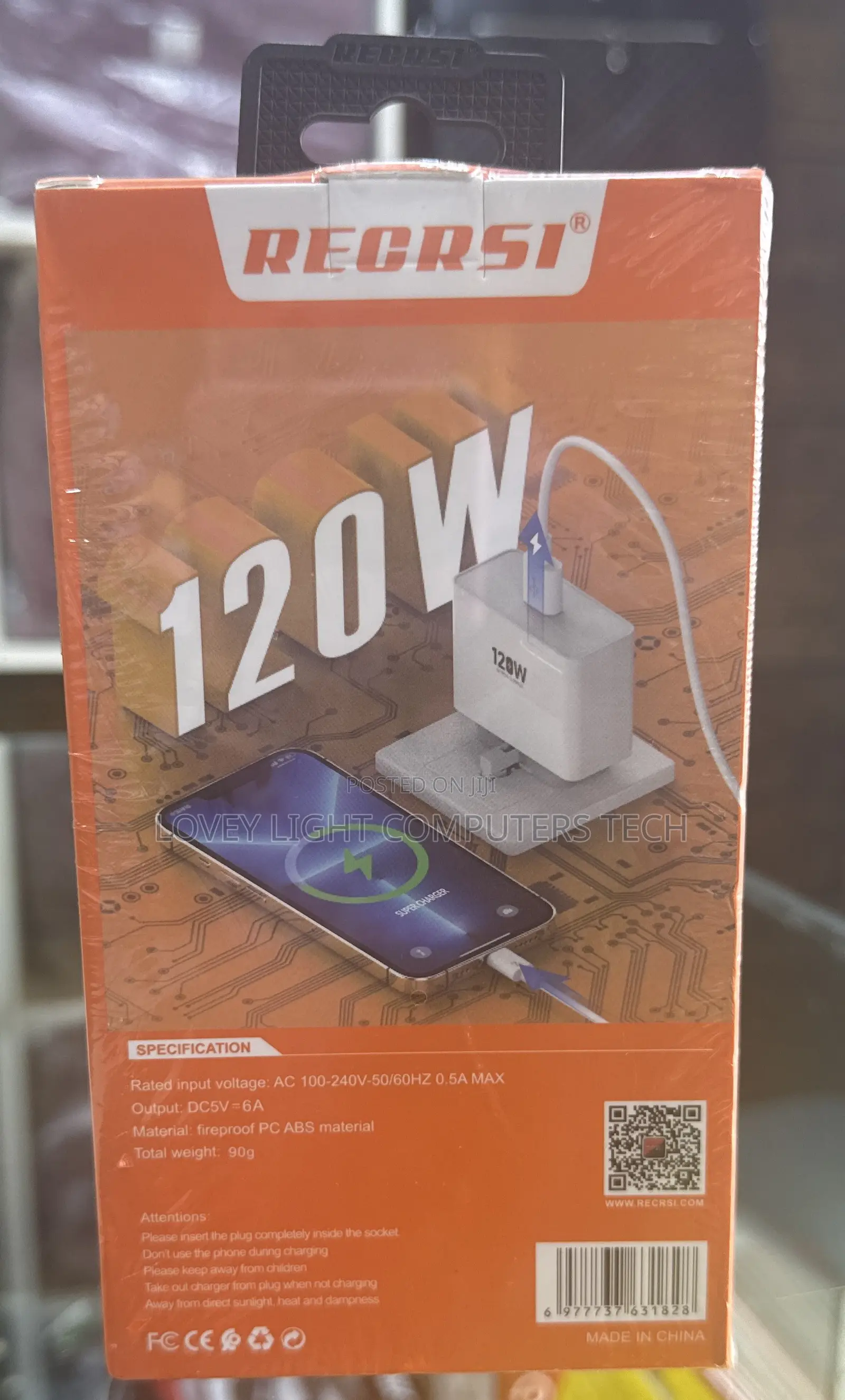 Recrsi Ch-Note12 Plus Quick Charger Micro