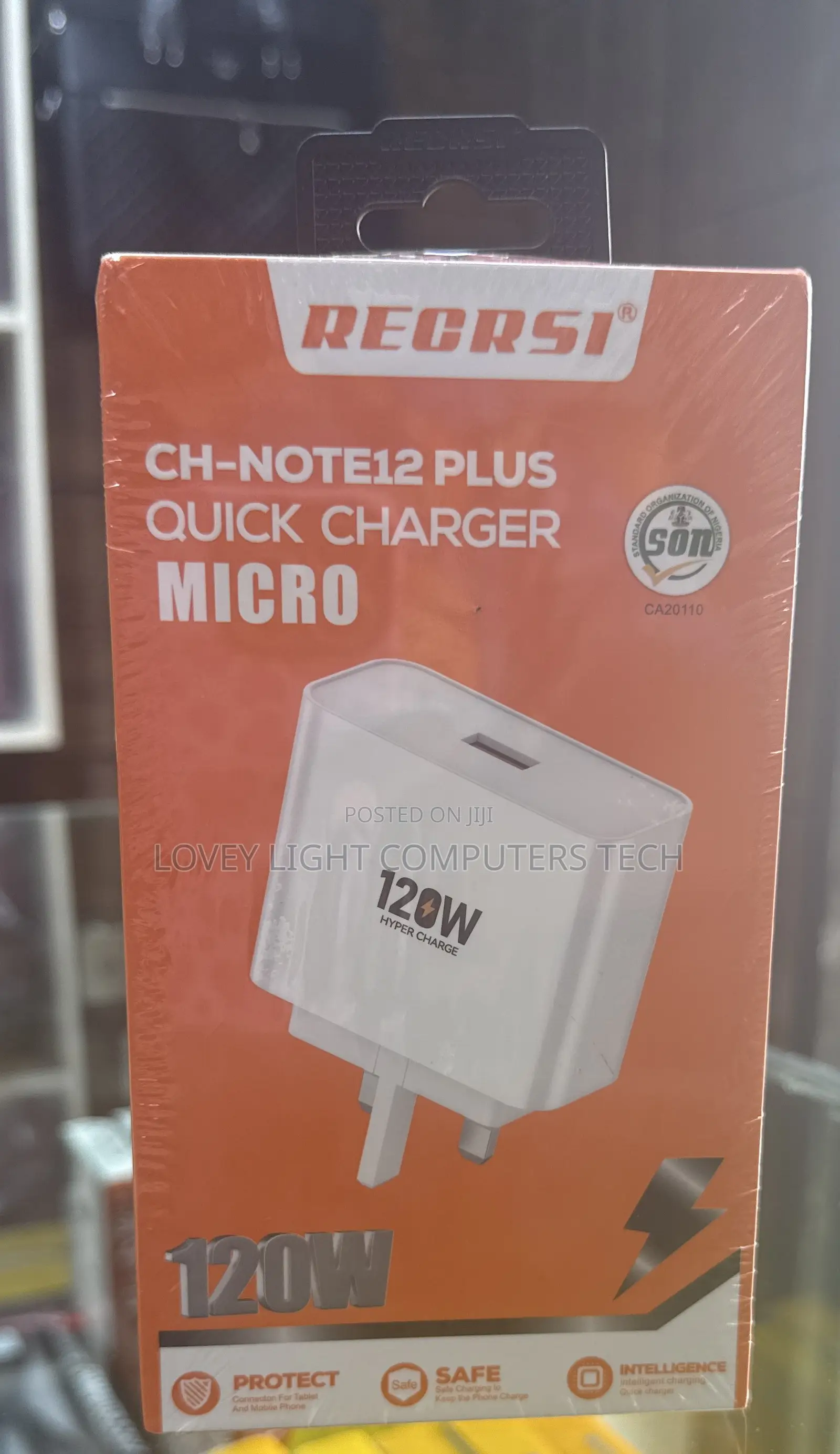 Recrsi Ch-Note12 Plus Quick Charger Micro