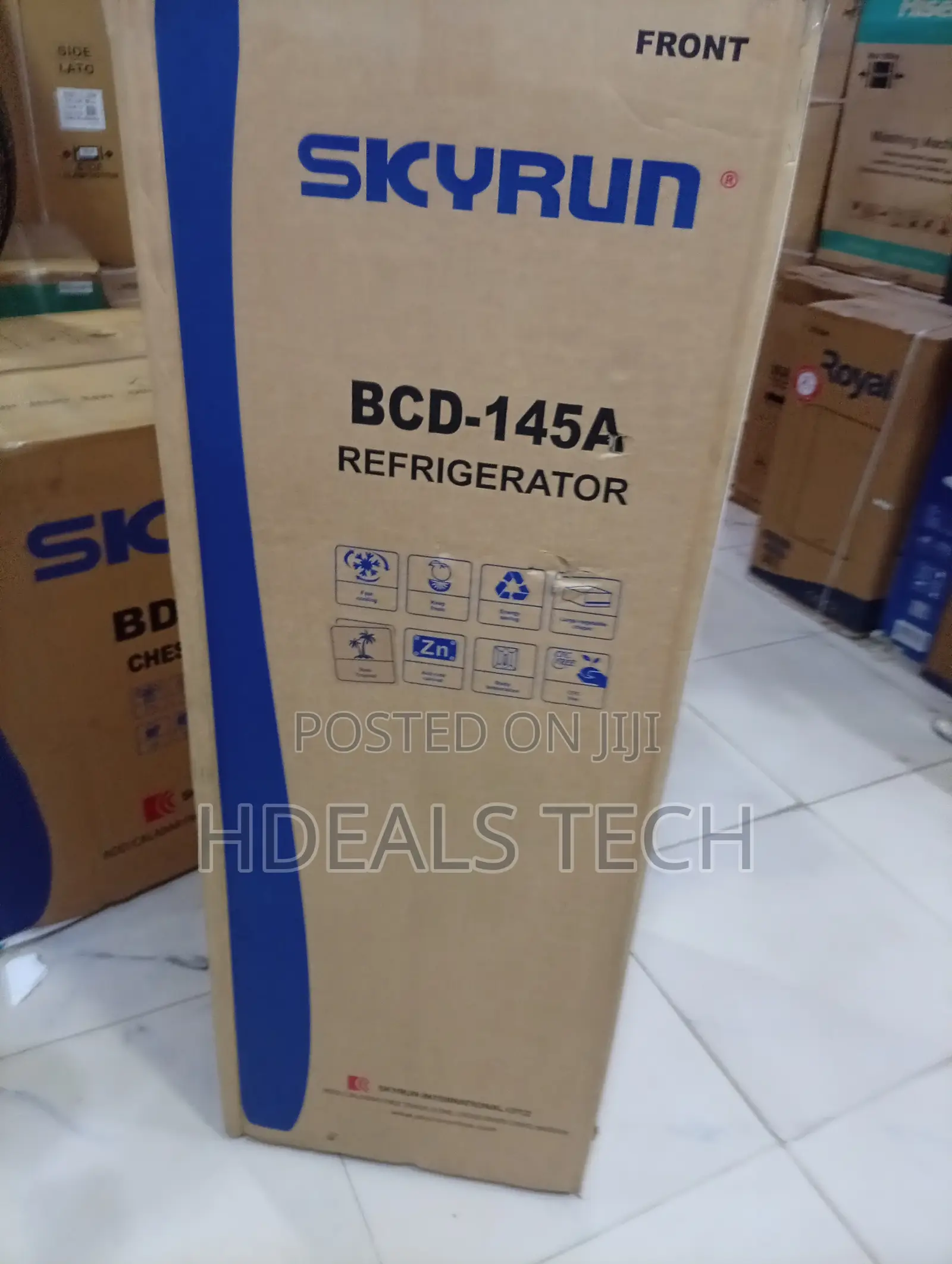 Super Clean Standard Skyrun 145 Litre Fridge