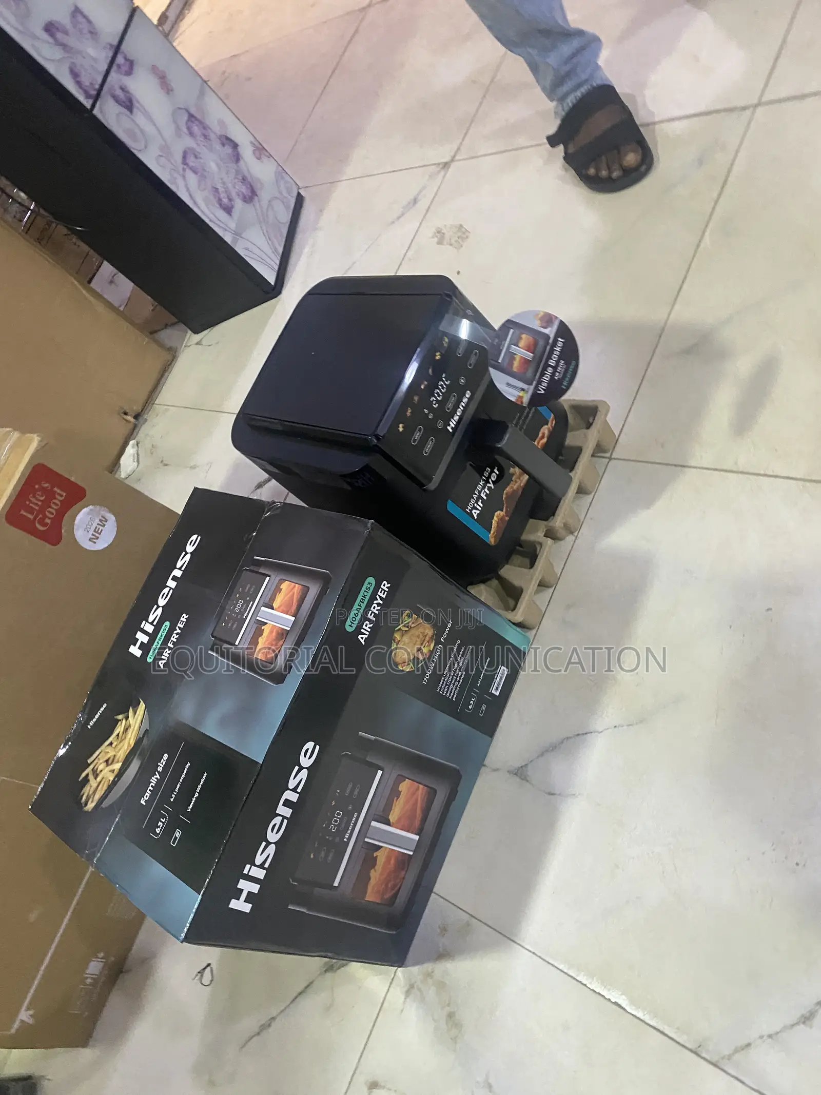 Hisense H06FBK1S3 1700W Air Fryer With Spacious 6.3L Basket