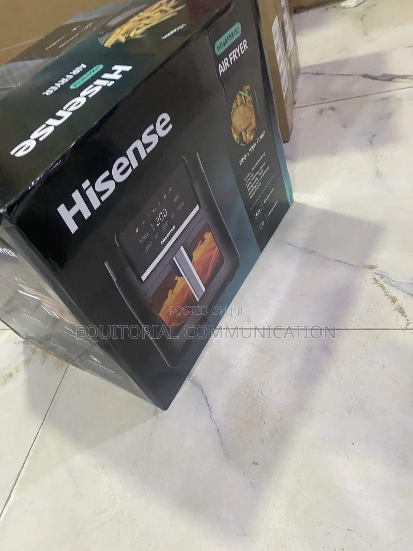 Hisense H06FBK1S3 1700W Air Fryer With Spacious 6.3L Basket