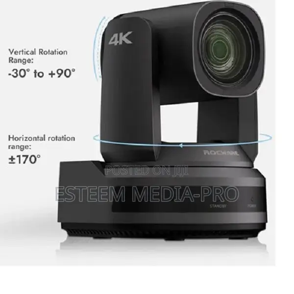 Rocware Rc841ux Uhd 4k Video Conferencing Pro PTZ Camera