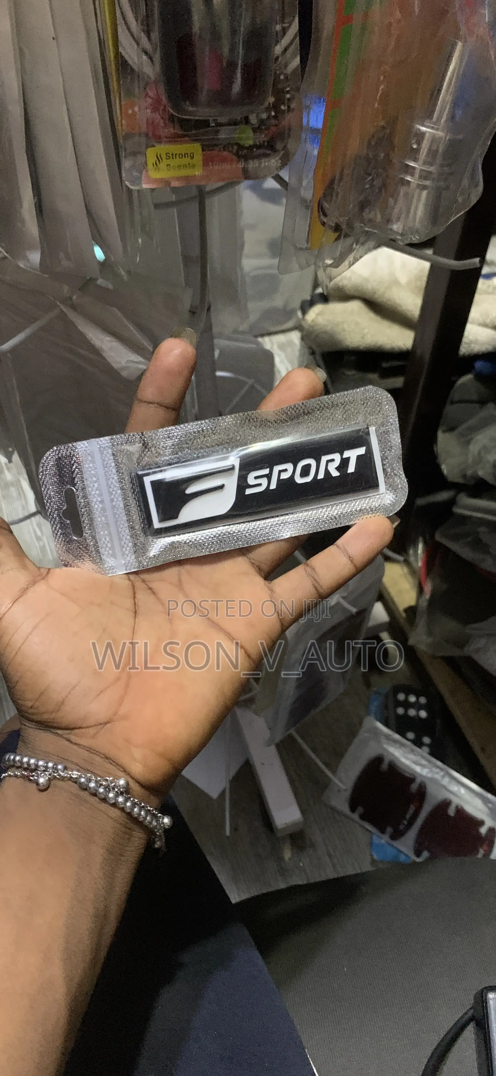 Premium 3D Lexus F-Sport Custom Bumper Fender Emblem