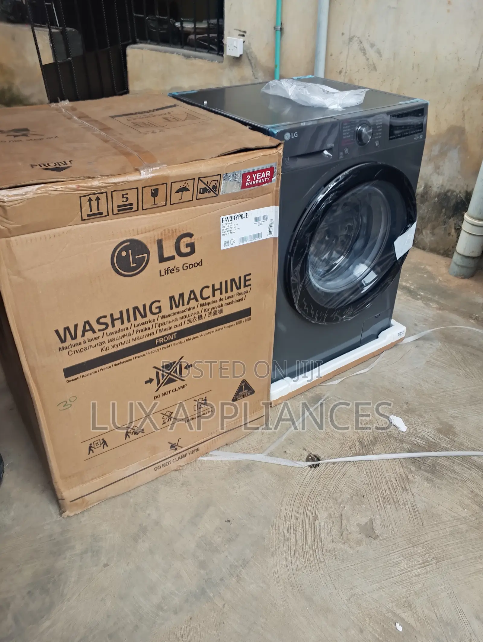 LG 10.5kg Automatic Washing Machine for Household Garments