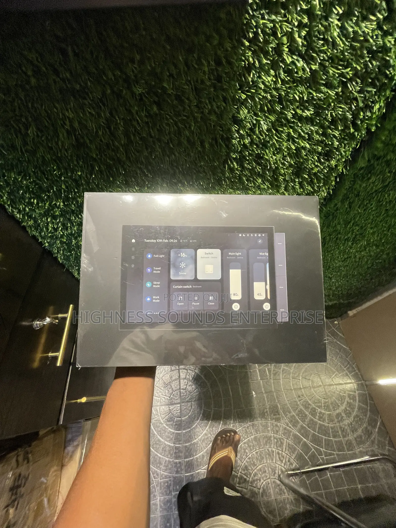 8inches Smart Control Panel Inbuilt Alexa