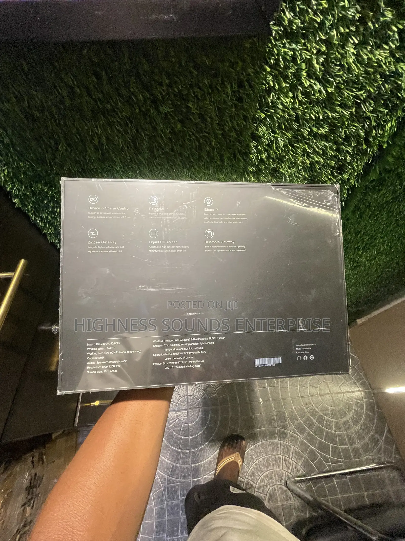 8inches Smart Control Panel Inbuilt Alexa