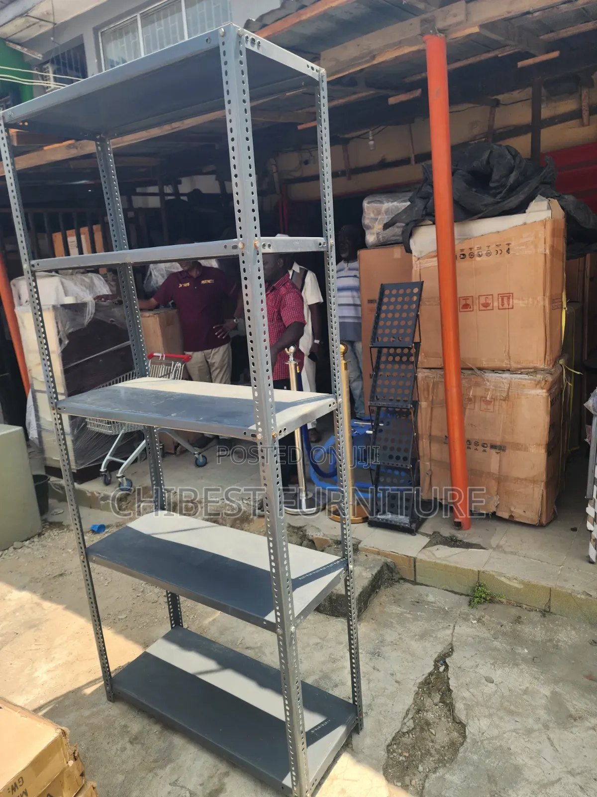 Brand New Metal Shelves Available in Stock.