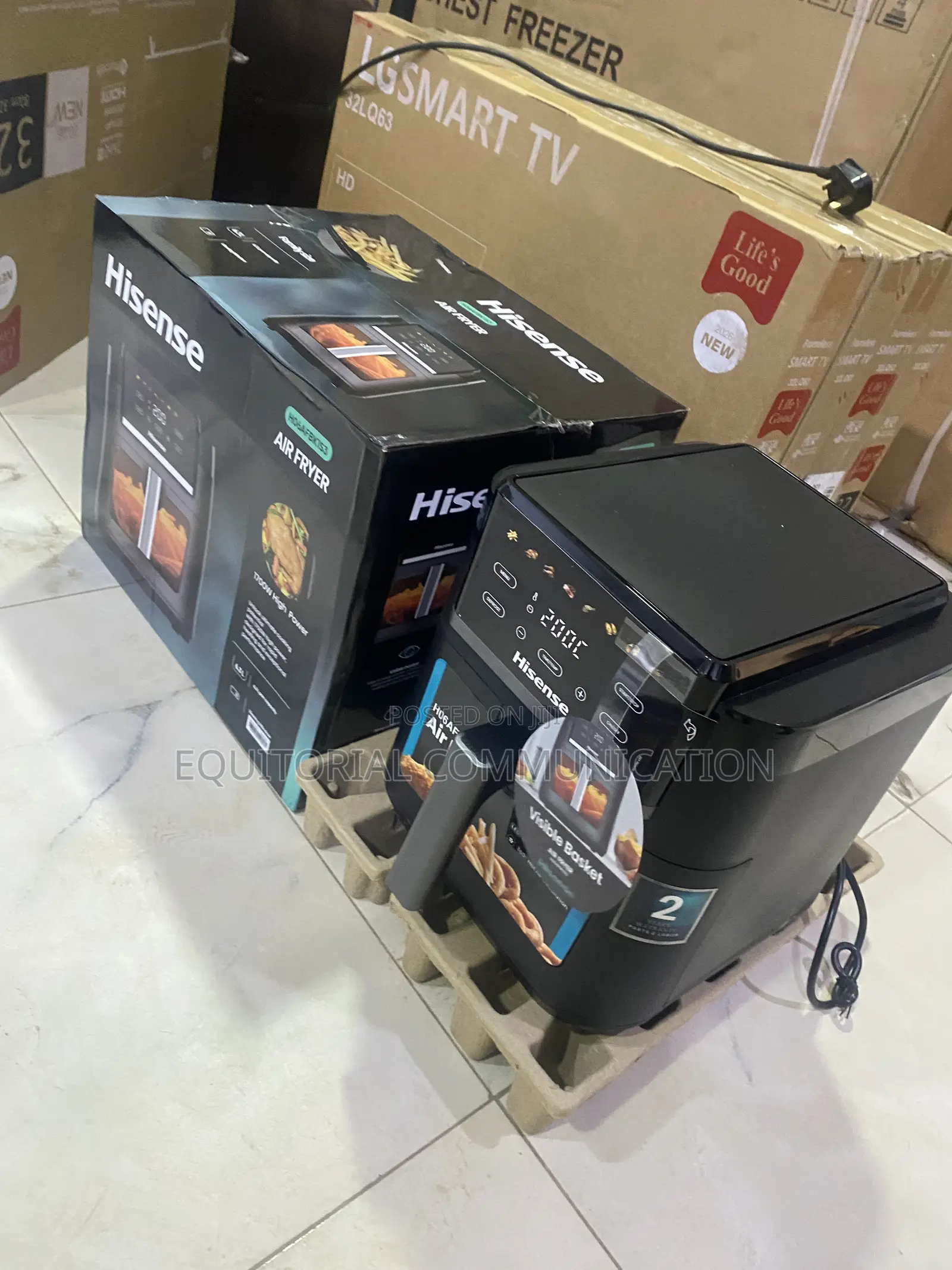 Hisense H06FBK1S3 6.3L 1700W Modern Kitchen Air Fryer