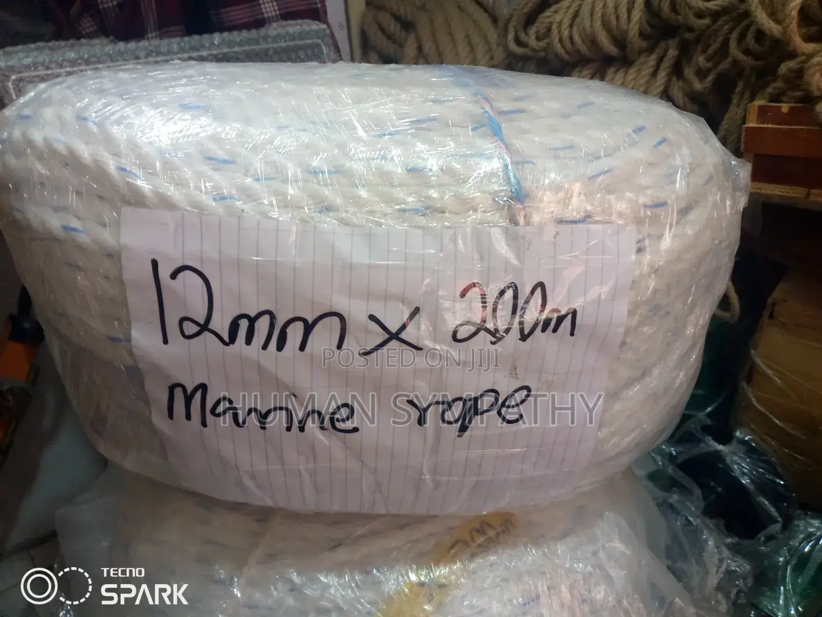 PP White Malina Rope