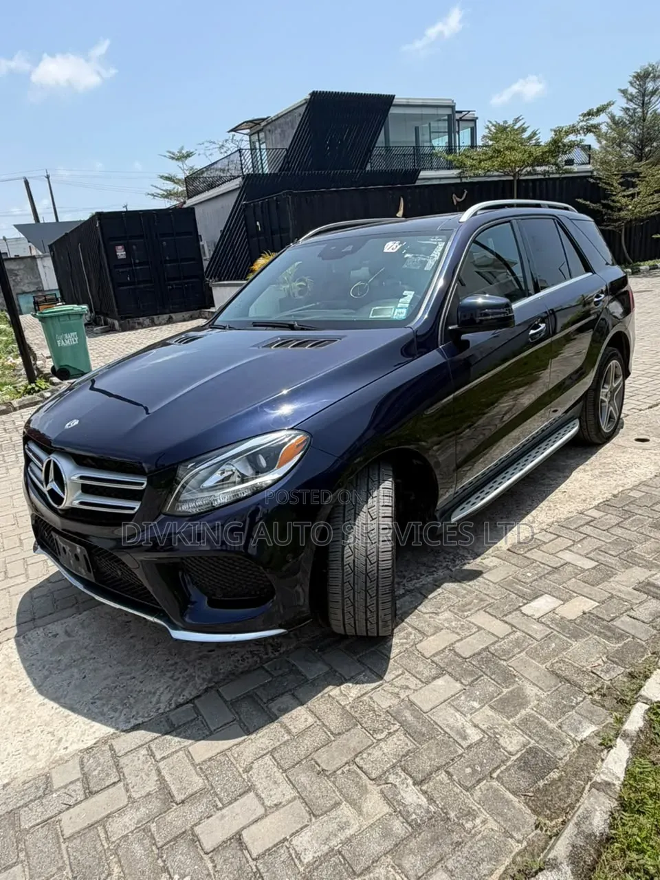 Mercedes-Benz GLE-Class GLE 350d 4MATIC 2018 Blue